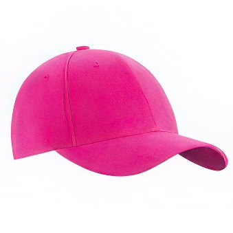 Peaked cap 6-panels with metal clip