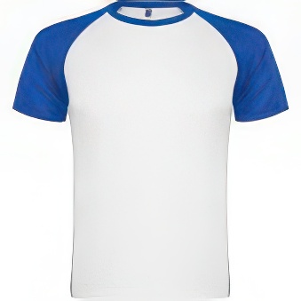 Sublimation T-shirt with colour sleeves