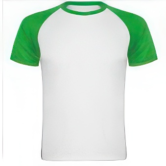 Sublimation T-shirt with colour sleeves