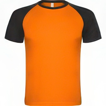 Kids&rsquo; sublimation T-shirt with colour sleeves