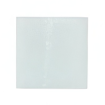 Round textured glass coaster for sublimation and engraving