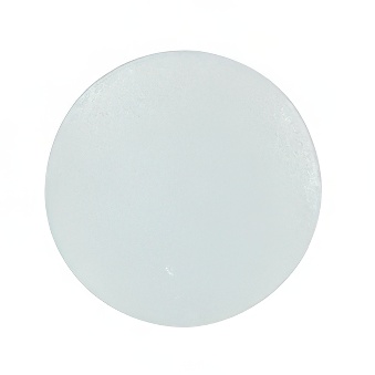 Round textured glass coaster for sublimation and engraving
