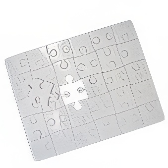 Puzzles for sublimation - 30 elements