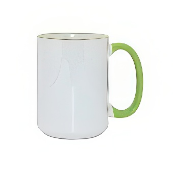 Sublimation Mug - Coloured Rim and Handle