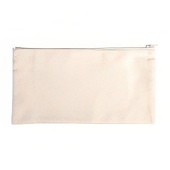 Cosmetic bag with a linen structure for sublimation