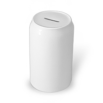 Ceramic money-box "can" for sublimation