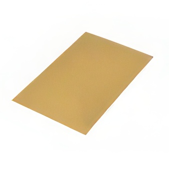 Metal plate for thermal transfer, sublimation and DTF overprint and engraving