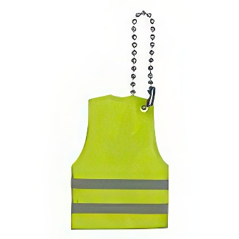 Reflective keyring - vest