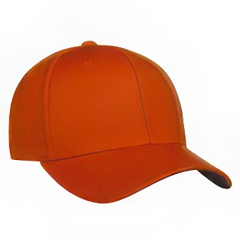 Peaked cap 6-panels velcro closure