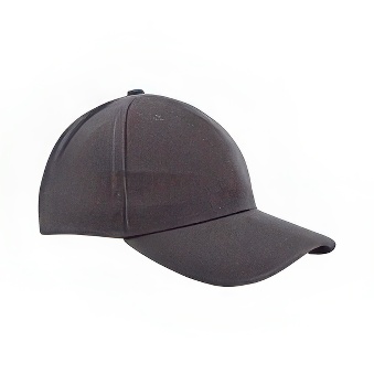 Peaked cap 6-panels velcro closure