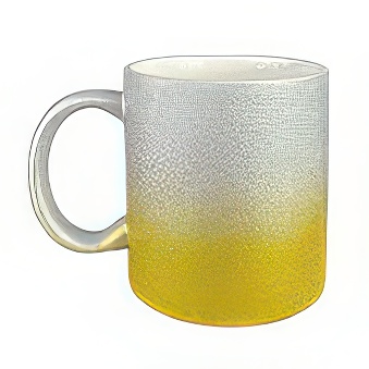 Glitter sublimation mug