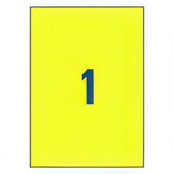 Self-adhesive durable Heavy Duty polyester film for monochrome laser printers and copiers - 20 sheets