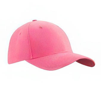 Peaked cap 5-panels with metal clip