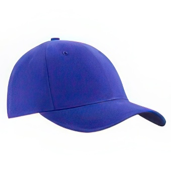 Kids peaked cap 6-panels velcro closure