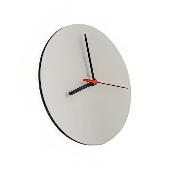 MDF clock with stand for sublimation and engraving