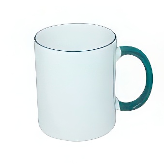 Sublimation Mug - Coloured Rim and Handle