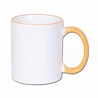 Sublimation Mug - Coloured Rim and Handle