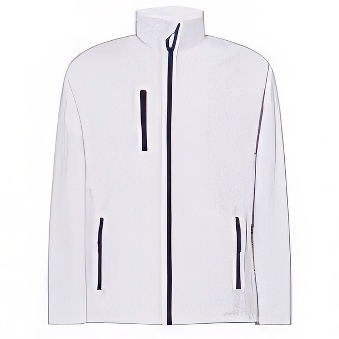 Mens softshell jacket for sublimation