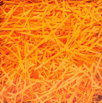 Papierowy wypełniacz do paczek pomarańczowy neon