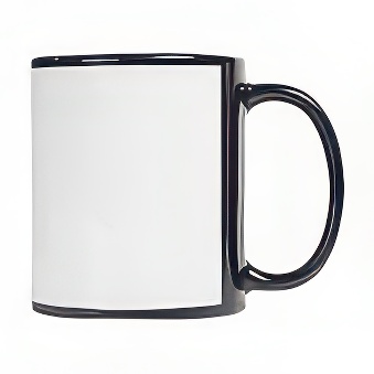 Sublimation Mug with White Printable Panel