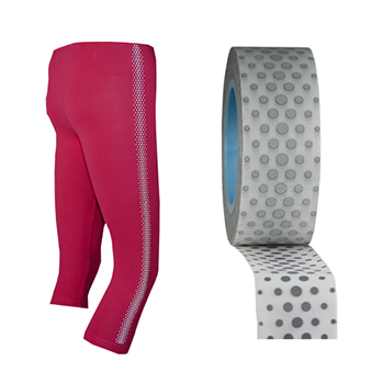 Segmented heat transfer reflective tape - dots