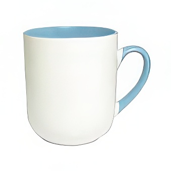 Sublimation Coffee Mug with Coloured Handle and Interior