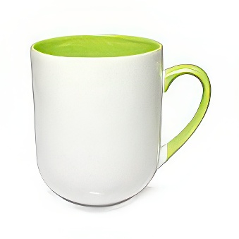 Sublimation Coffee Mug with Coloured Handle and Interior