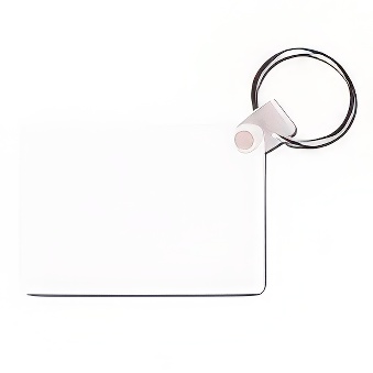 Aluminium keychain for sublimation and engraving