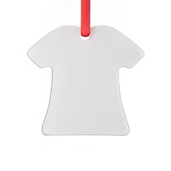 Acrylic pendant for sublimation and engraving - T-shirt