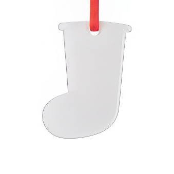 Acrylic pendant for sublimation and engraving - sock