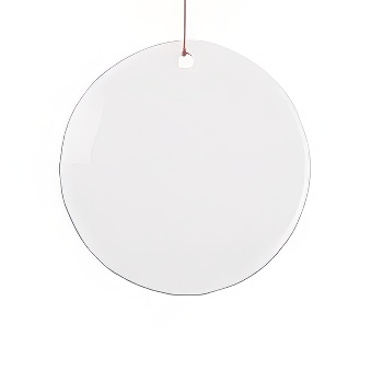 Ceramic pendant for sublimation - circle