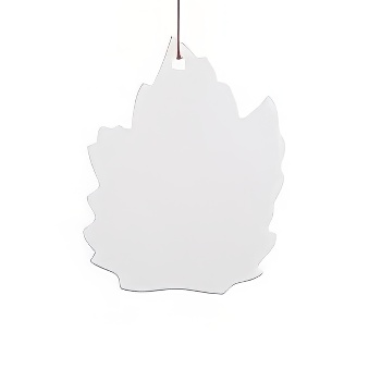 Ceramic pendant for sublimation - leaf