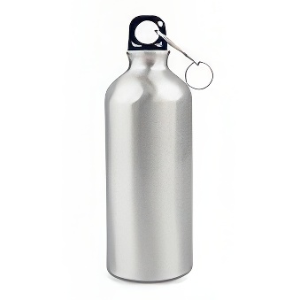 Sublimation and Engraving Metal Bottle with Carabinier