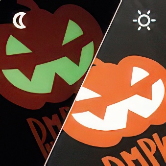 Flex film glow in the dark