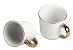 Gold Rim and Handle - Retro Mugs