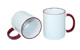 Coloured Handle and Rim Mugs