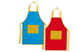 Kitchen aprons and waiter
