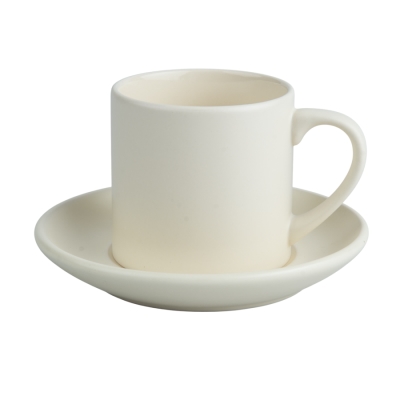 Sublimation Cup with Saucer - Set 6 pcs