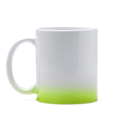 White sublimation mug - colored base