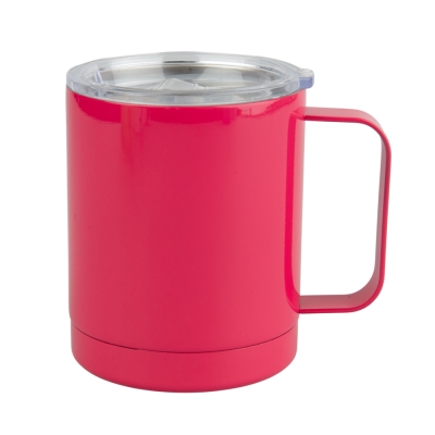 Metal thermal mug for sublimation - colorful with lid