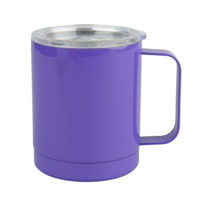 Metal thermal mug for sublimation - colorful with lid