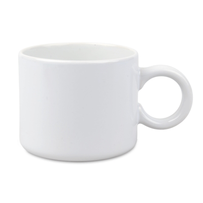 Coloured Mug with Round Handle