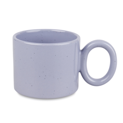 Wide Speckled Sublimation Mug with Round Handle - Coloured