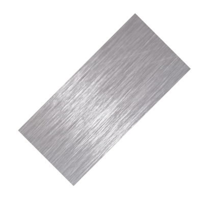 Brushed aluminium for sublimation overprint, engraving and DTF