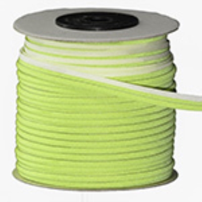 Flexible reflective sewn in edging