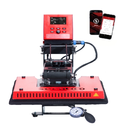 TC7 SMART MEMBRANE with Bluetooth - Flat Heat Press - Clamshell