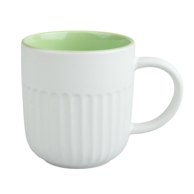 Sublimation Mug - Ribbed Surface, Coloured Inner