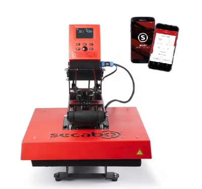 TC5 SMART with Bluetooth - Energy-Saving Flat Heat Press - Clamshell