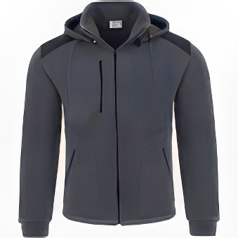 Premium Men&rsquo;s polar fleece with hood
