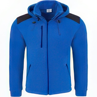 Premium Men&rsquo;s polar fleece with hood